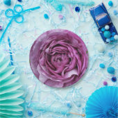 ムラサキランナキュラス ペーパープレート (パーティー)