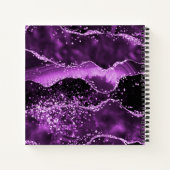 ムラサキ大理石モノグラム ノートブック (裏面)