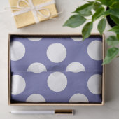 ムラサキ白水玉模様 薄葉紙 (ギフト)