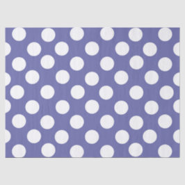 ムラサキ白水玉模様 薄葉紙