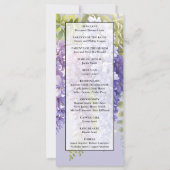 ムラサキ色のフローラ結婚藤 (裏面)