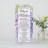 ムラサキ色のフローラ結婚藤 (スタンド正面)