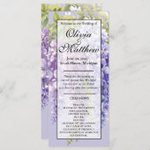 ムラサキ色のフローラ結婚藤 (正面/裏面)