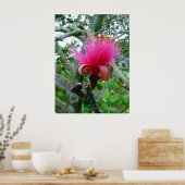 ムラサキ花 ポスター (キッチン)