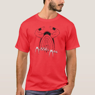 ムラサキ貝の人 Tシャツ