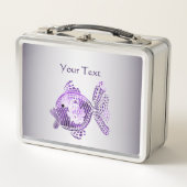 ムラサキ金弁当箱 メタルランチボックス (正面)