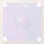 ムラサキ ガラスコースター (裏面)