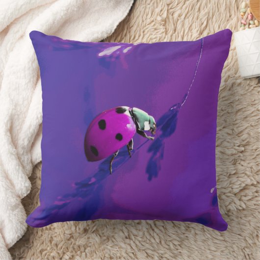 ムラサキ クッション (ブランケット)