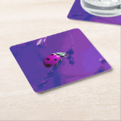 ムラサキ スクエアペーパーコースター (アングル)