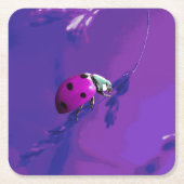 ムラサキ スクエアペーパーコースター (正面)