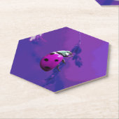 ムラサキ ペーパーコースター (アングル)