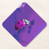 ムラサキ ペーパーコースター (正面)