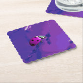 ムラサキ ペーパーコースター (アングル)