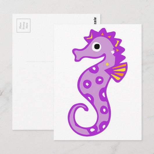 ムラサキ ポストカード (正面/裏面)