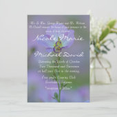 ムラサキ 招待状 (スタンド正面)