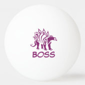 ムラサギのシュピク恐竜 卓球ボール (正面)