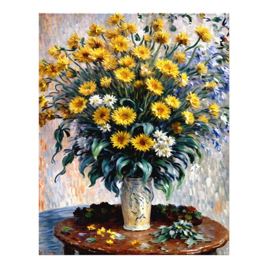 ムラサギク花 フォトプリント            (正面)