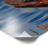 ムラサギク花 フォトプリント            (角)