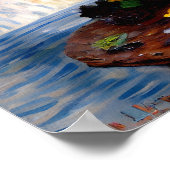 ムラサギク花 ポスター (角)