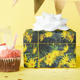 ムラサギク花 ラッピングペーパー