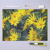 ムラサギク花 薄葉紙 (クラフト)