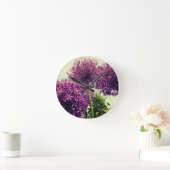 ムラサギ ラウンド壁時計 (ホーム)