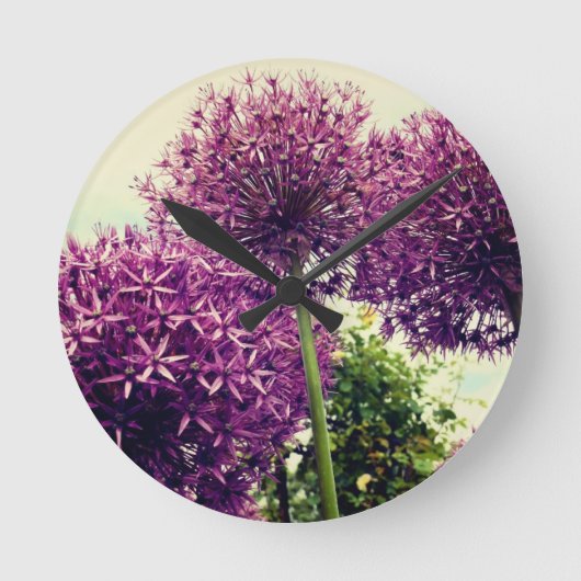 ムラサギ ラウンド壁時計 (正面)