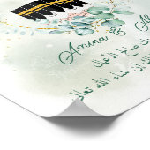 ムラムバラクカアバMecca, Mekah, Mecca, Katbe ポスター (角)