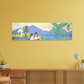 ムラル語 – アルマン・マノキアン キャンバスプリント (インサイチュ (リビング))