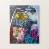 ムラル・ウォール・アート・ウィニペグ・カナダ。 ジグソーパズル (縦)