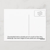 ムラル:花嫁が家に入る。 ポストカード (裏面)