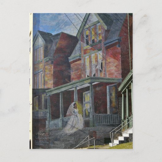 ムラル:花嫁が家に入る。 ポストカード (正面)