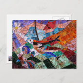 ムラーノモザイク ポストカード (正面/裏面)