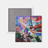 ムラーノモザイク マグネット (正面/裏面)