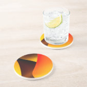 ムラーノ輝くグラス コースター (側面)