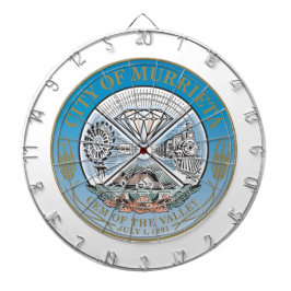 ムリエタ（カリフォルニア）シティシール ダーツボード