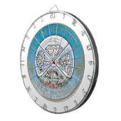 ムリエタ（カリフォルニア）シティシール ダーツボード (正面右)