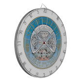 ムリエタ（カリフォルニア）シティシール ダーツボード (正面左)