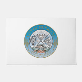 ムリエタ（カリフォルニア）シティシール ドアマット