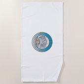 ムリエタ（カリフォルニア）シティシール ビーチタオル (正面)