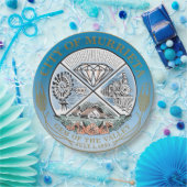 ムリエタ（カリフォルニア）シティシール ペーパープレート (パーティー)