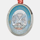 ムリエタ（カリフォルニア）シティシール メタルオーナメント (左)