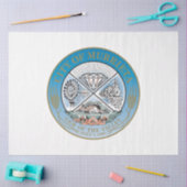 ムリエタ(カリフォルニア)シティシール 薄葉紙 (クラフト)