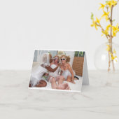 ムリエルスの結婚ための カード (黄色い花)