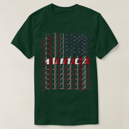 ムリカアメリカ Tシャツ (デザイン正面)