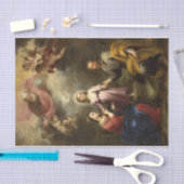 ムリロによる天と地の三位一体 薄葉紙 (クラフト)