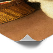 ムリロの小さな鳥を持つ聖家族 ポスター (角)