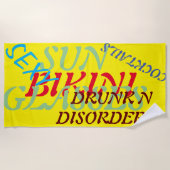 ムルギビーチ&プールファンキービーチタオル ビーチタオル (正面)