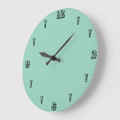 ムルギホームデコールアクアウィムシーラウンドアクリル ラージ壁時計 (傾斜)