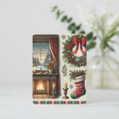 ムルギモーメントクリスマ招待状カード シーズンカード (スタンド正面)